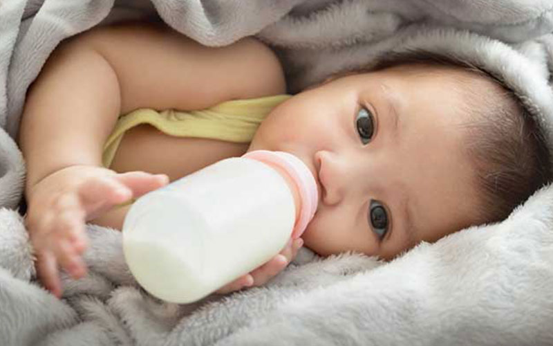 Is baby milk given to babies?